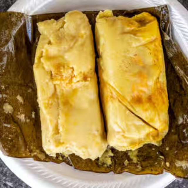 Tamal De Pollo / Chicken Tamale.